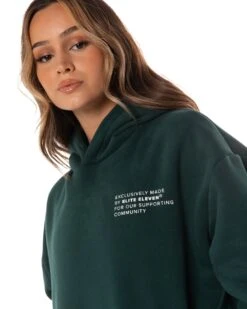 Elite Eleven Community Hoodie - Dark Green -Elite Eleven ELITE11.H 6