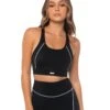 Elite Eleven Activ Sports Bra - Black / White -Elite Eleven ELITE11.H 63