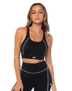 Elite Eleven Activ Sports Bra - Black / White