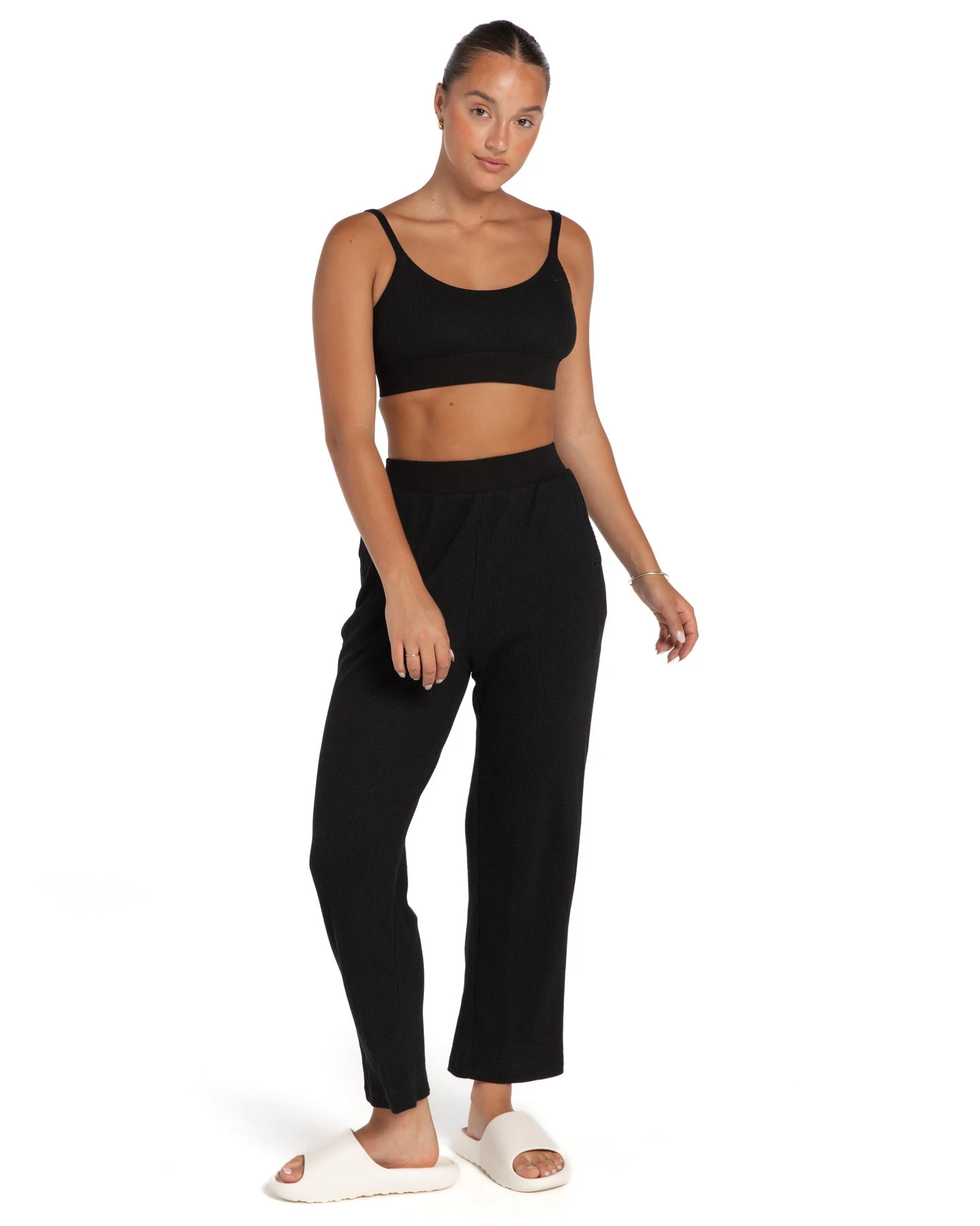 Elite Eleven Waffle Pants - Black 4 Elite Eleven Waffle Pants - Black - Image 2