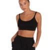 Elite Eleven Waffle Bralette - Black -Elite Eleven ELITEFEB2313421