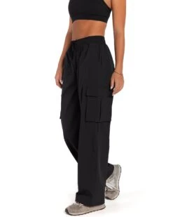 Elite Eleven Oversized Cargo Pants - Black -Elite Eleven ELITEFEB2313616