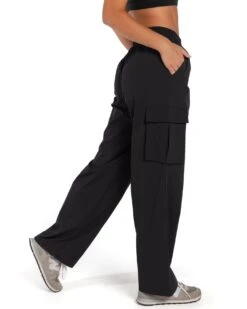 Elite Eleven Oversized Cargo Pants - Black -Elite Eleven ELITEFEB2313623