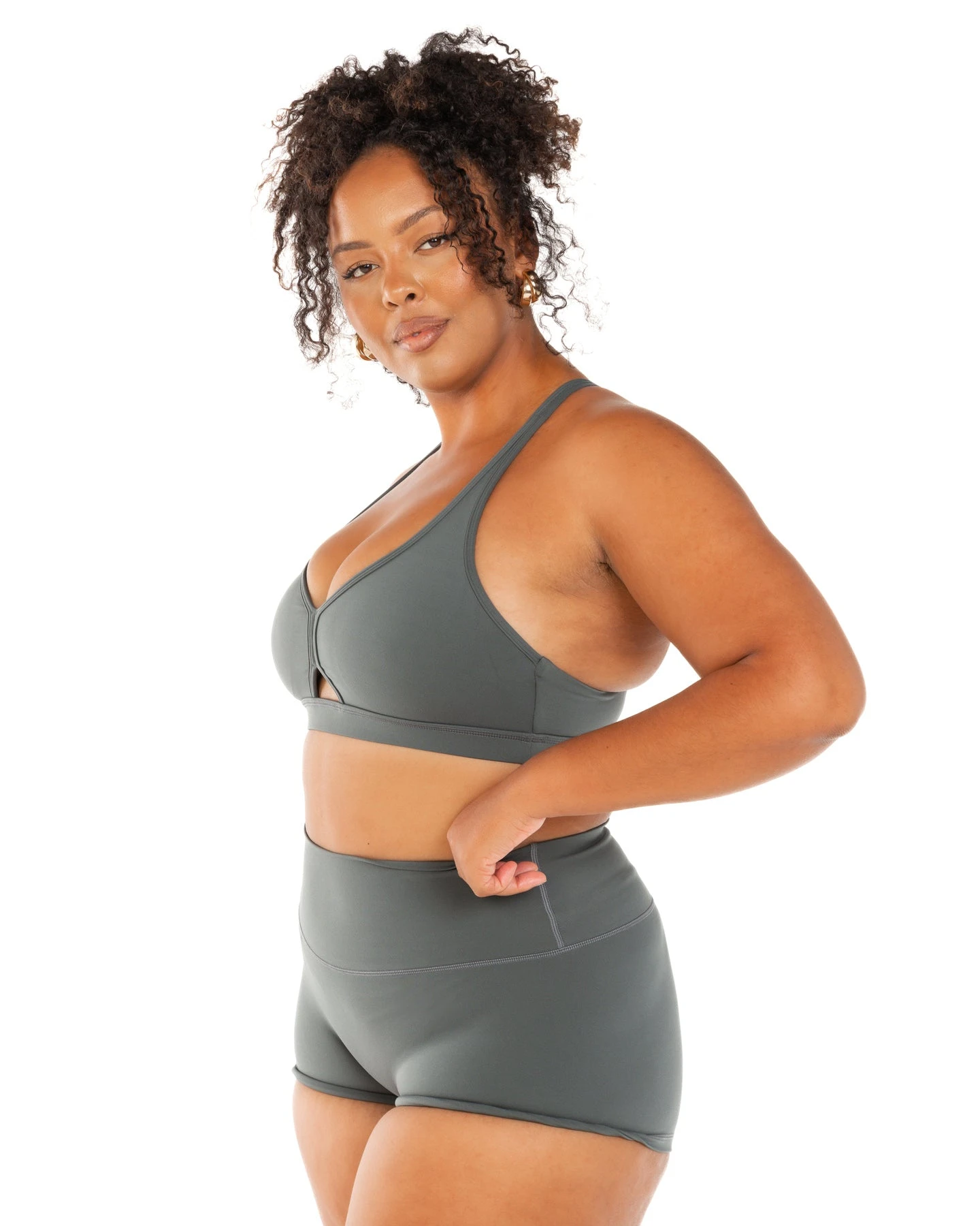 Elite Eleven Lune Bra - Cloud Grey 5 Elite Eleven Lune Bra - Cloud Grey - Image 3