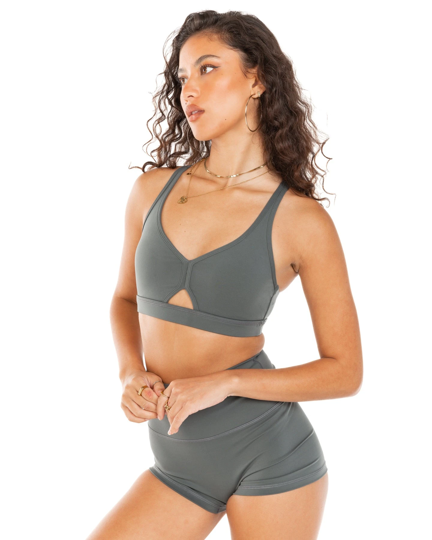 Elite Eleven Lune Bra - Cloud Grey 6 Elite Eleven Lune Bra - Cloud Grey - Image 4