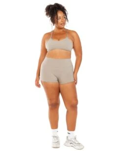 Elite Eleven Aura SF Micro Shorts - Vintage Khaki -Elite Eleven ELITEMICROECOM24993