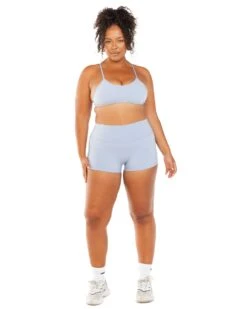 Elite Eleven Aura SF Micro Shorts - Blue Blizzard -Elite Eleven ELITEMICROECOM25105