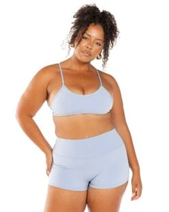 Elite Eleven Aura SF Micro Shorts - Blue Blizzard -Elite Eleven ELITEMICROECOM25148