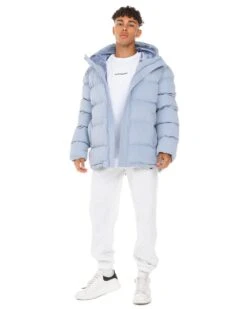 Elite Eleven Unisex Puffer Jacket - Blue Blizzard -Elite Eleven ELITEWINTERCOLLECTIONDAY117210