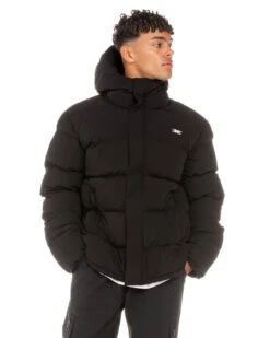 Elite Eleven Unisex Puffer Jacket - Black -Elite Eleven ELITEWINTERCOLLECTIONDAY117648