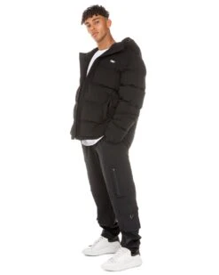 Elite Eleven Unisex Puffer Jacket - Black -Elite Eleven ELITEWINTERCOLLECTIONDAY117671