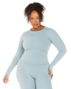 Elite Eleven Aura Long Sleeve - Sea Foam -Elite Eleven ELITEWINTERCOLLECTIONDAY119792