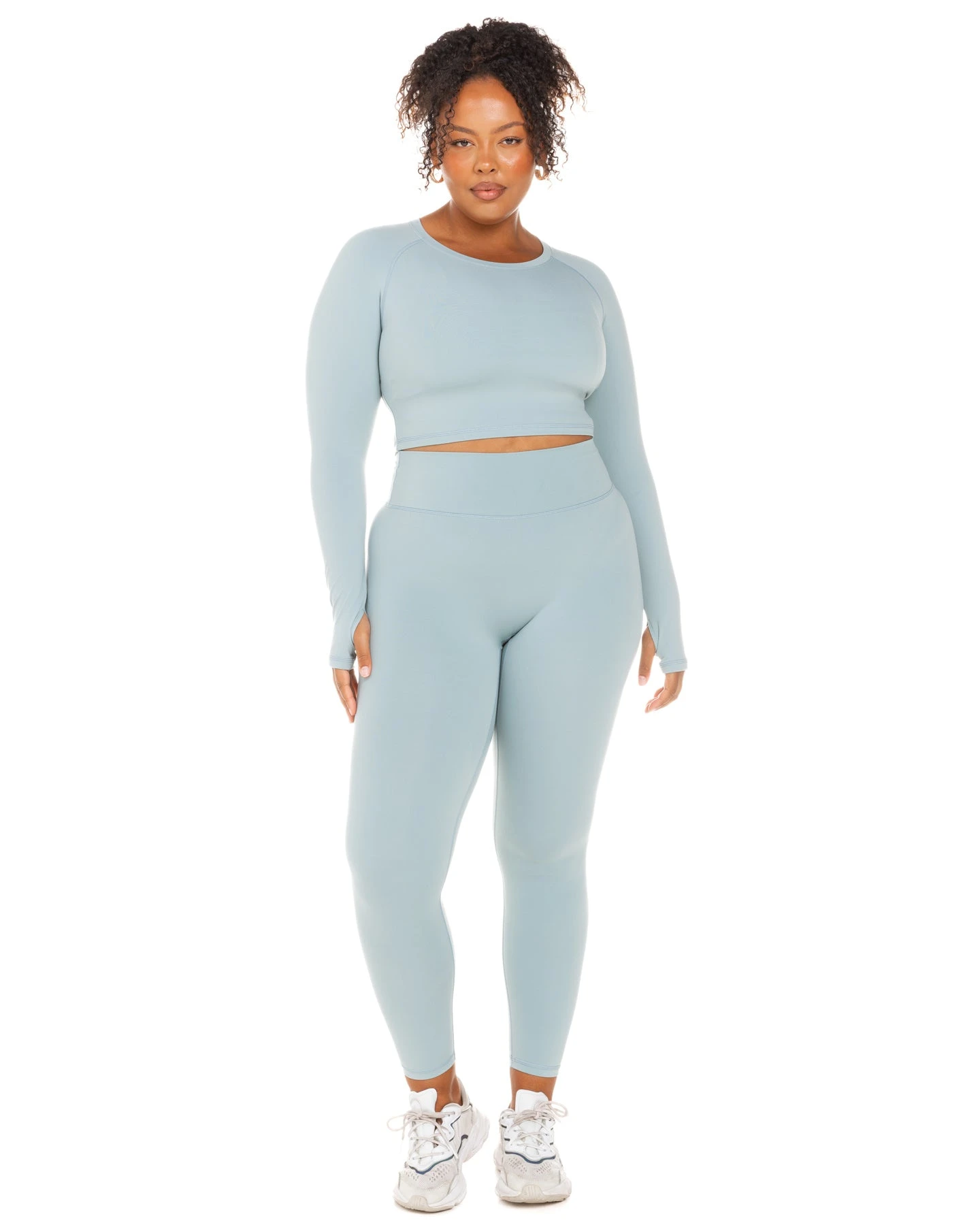Elite Eleven Aura Crop Long Sleeve - Sea Foam 9 Elite Eleven Aura Crop Long Sleeve - Sea Foam - Image 7
