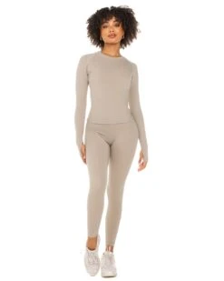 Elite Eleven Aura Long Sleeve - Vintage Khaki -Elite Eleven ELITEWINTERCOLLECTIONDAY120452