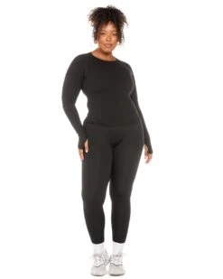 Elite Eleven Aura Long Sleeve - Black -Elite Eleven ELITEWINTERCOLLECTIONDAY122397