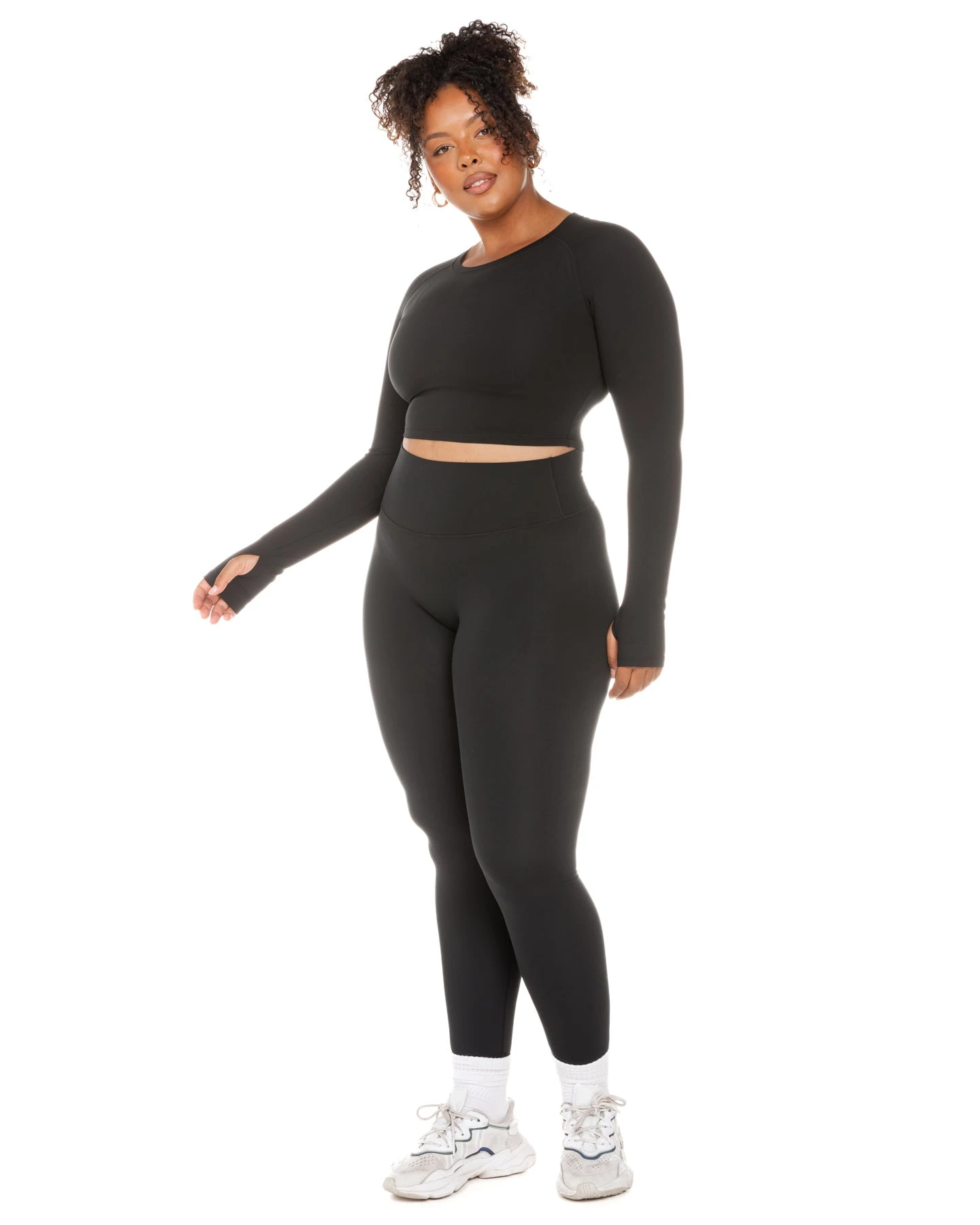 Elite Eleven Aura Crop Long Sleeve - Black 9 Elite Eleven Aura Crop Long Sleeve - Black - Image 7