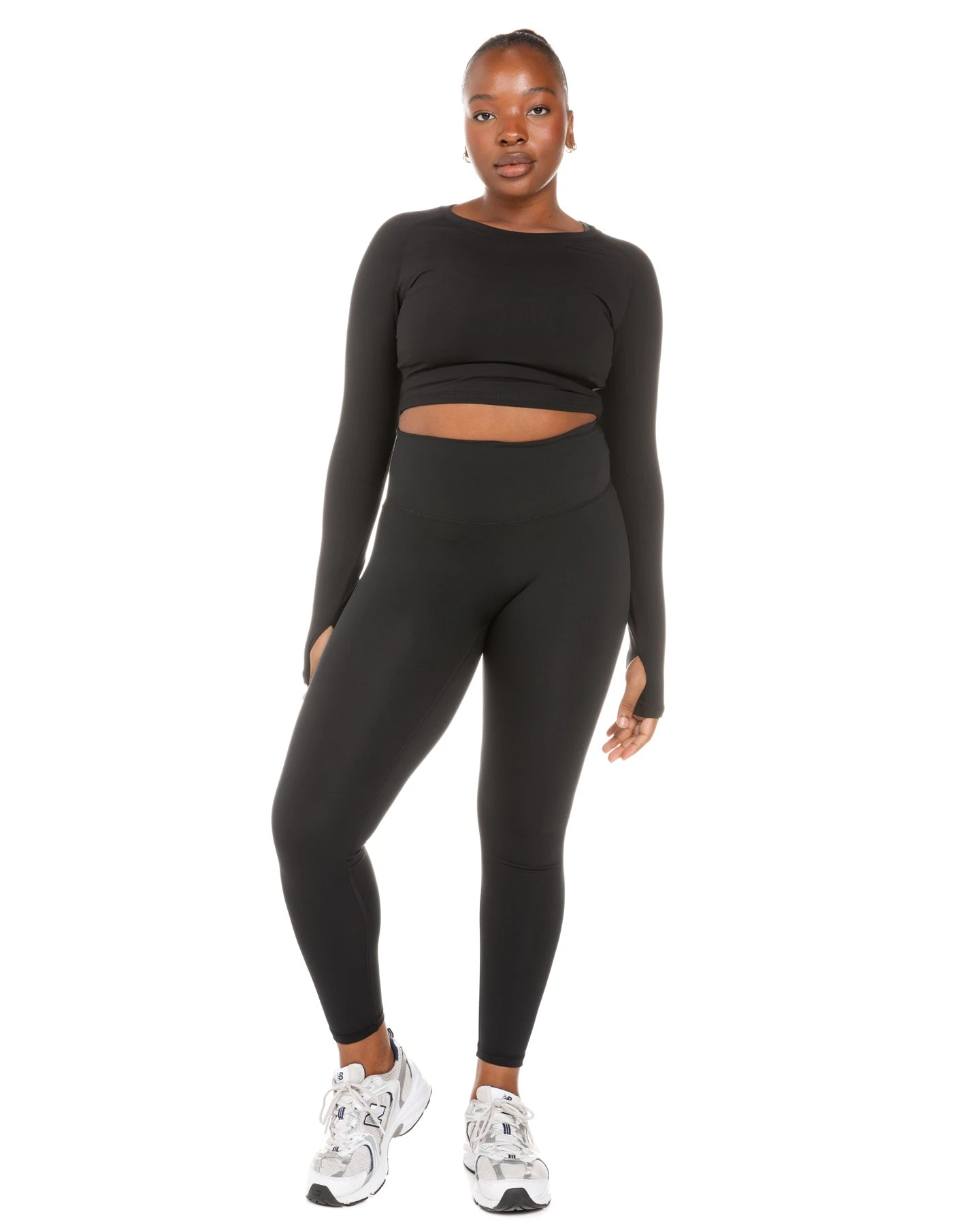 Elite Eleven Aura Crop Long Sleeve - Black 7 Elite Eleven Aura Crop Long Sleeve - Black - Image 5