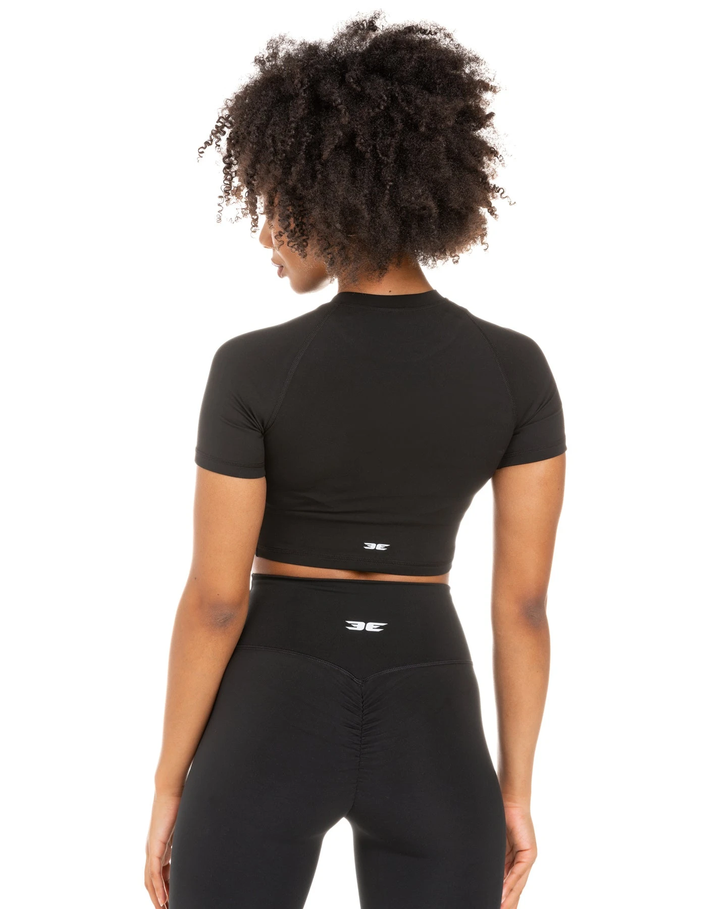 Elite Eleven Aura Crop Tee - Black 5 Elite Eleven Aura Crop Tee - Black - Image 3