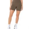 Elite Eleven Aura Scrunch Shorts - Dusty Khaki -Elite Eleven EliteOctEcom2101