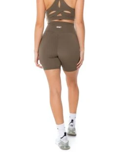 Elite Eleven Aura Scrunch Shorts - Dusty Khaki -Elite Eleven EliteOctEcom2123
