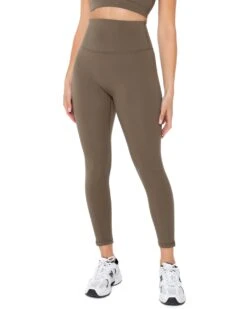 Elite Eleven 7/8 Aura Scrunch Leggings - Dusty Khaki