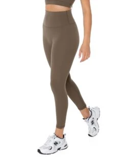 Elite Eleven 7/8 Aura Scrunch Leggings - Dusty Khaki -Elite Eleven EliteOctEcom3518