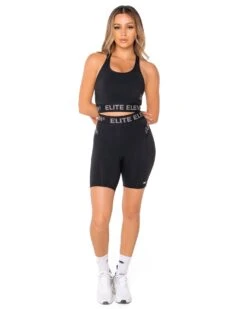 Elite Eleven Wrap Shorts - Black/Charcoal -Elite Eleven EliteOctEcom4061