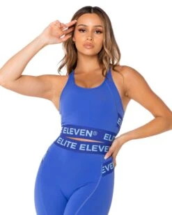Elite Eleven Wrap Bra - Azure -Elite Eleven EliteOctEcom4344