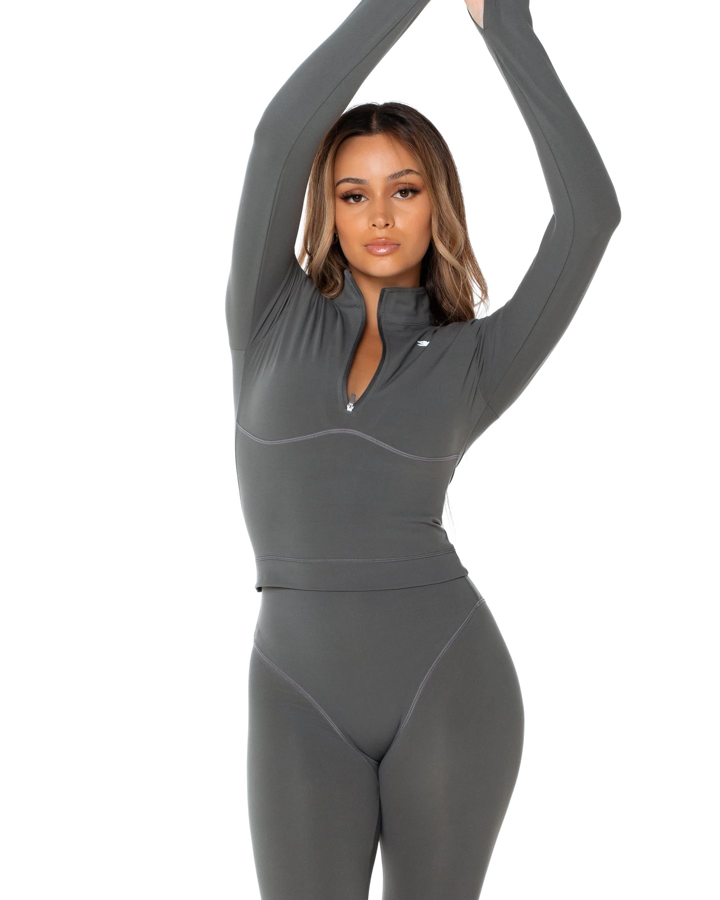 Elite Eleven Auraluxe Long Sleeve - Cloud Grey 4 Elite Eleven Auraluxe Long Sleeve - Cloud Grey - Image 2