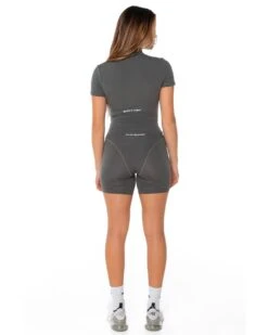 Elite Eleven French Cut Shorts - Grey 8 Elite Eleven French Cut Shorts - Grey -Elite Eleven EliteOctEcom4685