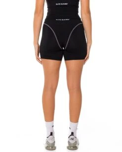 Elite Eleven French Cut Shorts - Black/Charcoal -Elite Eleven EliteOctEcom4942