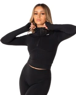 Elite Eleven Auraluxe Long Sleeve - Black -Elite Eleven EliteOctEcom5065