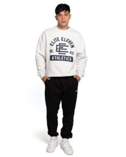Elite Eleven Athletics Team Crewneck - Polar Grey -Elite Eleven Elitewinterecom114857