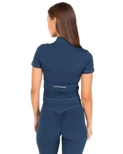 Elite Eleven Auraluxe Tee - Navy -Elite Eleven JULYECOM BRYLEE31534