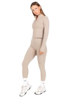 Elite Eleven Auraluxe Long Sleeve - Vintage Khaki -Elite Eleven JULYECOM BRYLEE31909