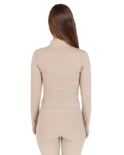 Elite Eleven Auraluxe Long Sleeve - Vintage Khaki -Elite Eleven JULYECOM BRYLEE31923
