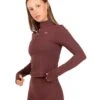 Elite Eleven Auraluxe Long Sleeve - Decadent Chocolate 1 Elite Eleven Auraluxe Long Sleeve - Decadent Chocolate -Elite Eleven JULYECOM BRYLEE32132