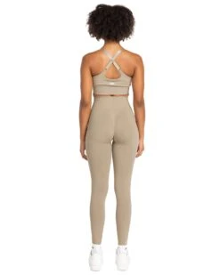 Elite Eleven Elite Seamless V2 Leggings - Beige (Subtle Scrunch) -Elite Eleven MARCHECOM0723