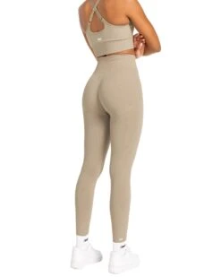 Elite Eleven Elite Seamless V2 Leggings - Beige (Subtle Scrunch) -Elite Eleven MARCHECOM0758