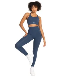 Elite Eleven Elite Seamless V2 Leggings - Navy (Subtle Scrunch) 14 Elite Eleven Elite Seamless V2 Leggings - Navy (Subtle Scrunch) -Elite Eleven MARCHECOM1168