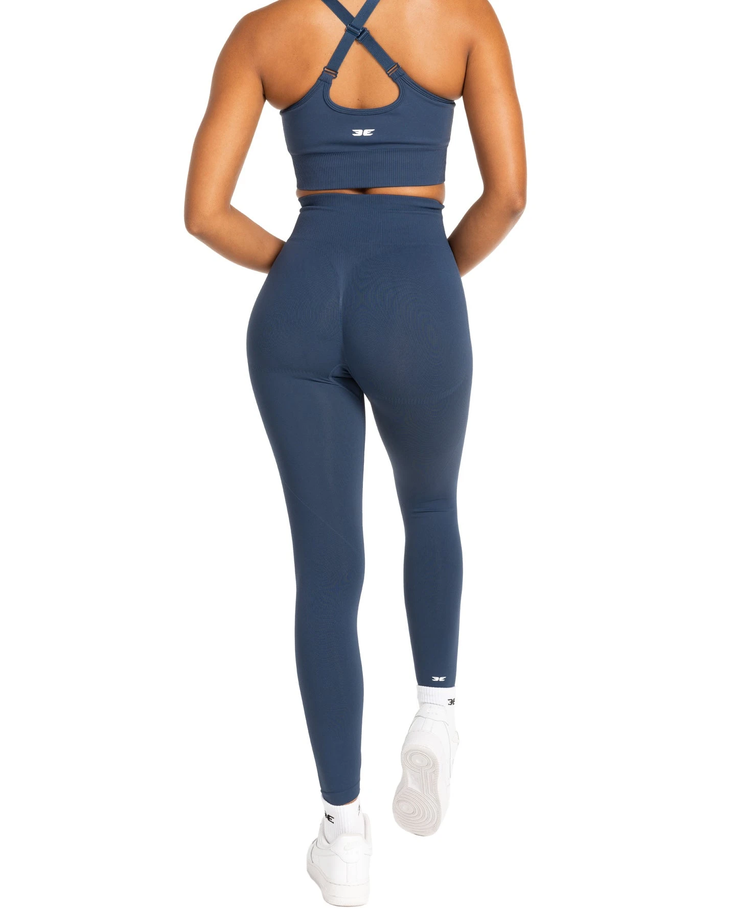 Elite Eleven Elite Seamless V2 Leggings - Navy (Subtle Scrunch) 9 Elite Eleven Elite Seamless V2 Leggings - Navy (Subtle Scrunch) - Image 7
