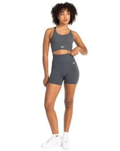Elite Eleven Elite Seamless V2 Shorts - Grey (Subtle Scrunch) -Elite Eleven MARCHECOM1386