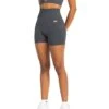 Elite Eleven Elite Seamless V2 Shorts - Grey (Subtle Scrunch) -Elite Eleven MARCHECOM1467