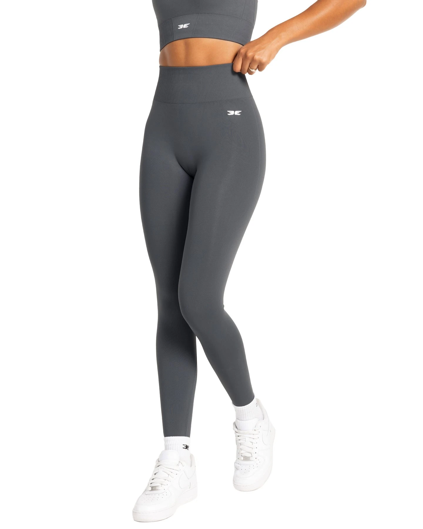 Elite Eleven Elite Seamless V2 Leggings - Grey 5 Elite Eleven Elite Seamless V2 Leggings - Grey - Image 3