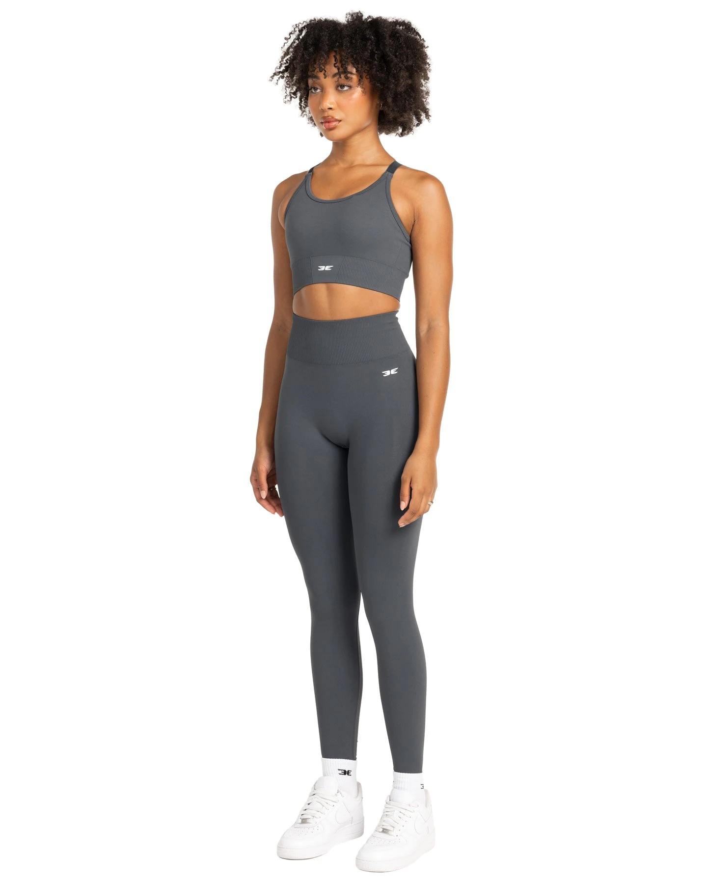 Elite Eleven Elite Seamless V2 Leggings - Grey (Subtle Scrunch) 5 Elite Eleven Elite Seamless V2 Leggings - Grey (Subtle Scrunch) - Image 3