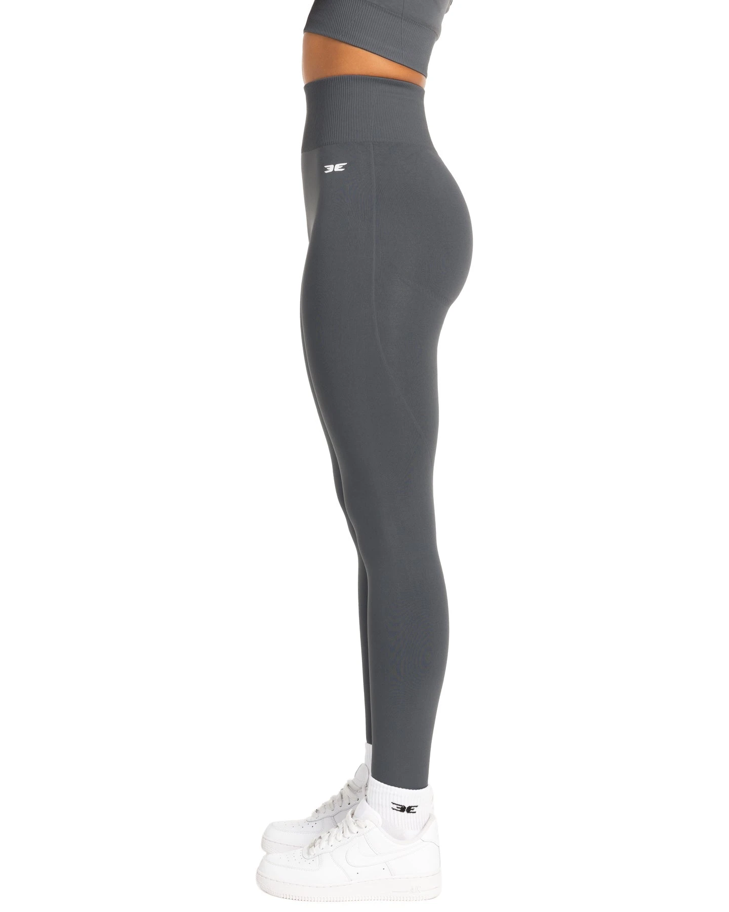 Elite Eleven Elite Seamless V2 Leggings - Grey (Subtle Scrunch) 8 Elite Eleven Elite Seamless V2 Leggings - Grey (Subtle Scrunch) - Image 6