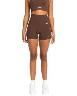 Elite Eleven Elite Seamless V2 Shorts - Chocolate (Subtle Scrunch) -Elite Eleven MARCHECOM1842