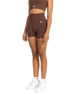 Elite Eleven Elite Seamless V2 Shorts - Chocolate (Subtle Scrunch) -Elite Eleven MARCHECOM1853