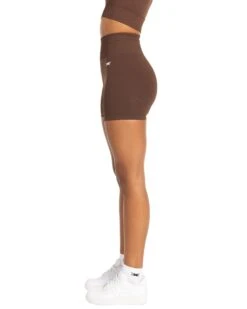 Elite Eleven Elite Seamless V2 Shorts - Chocolate (Subtle Scrunch) -Elite Eleven MARCHECOM1861