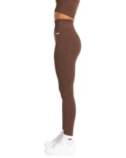 Elite Eleven Elite Seamless V2 Leggings - Chocolate (Subtle Scrunch) -Elite Eleven MARCHECOM2017